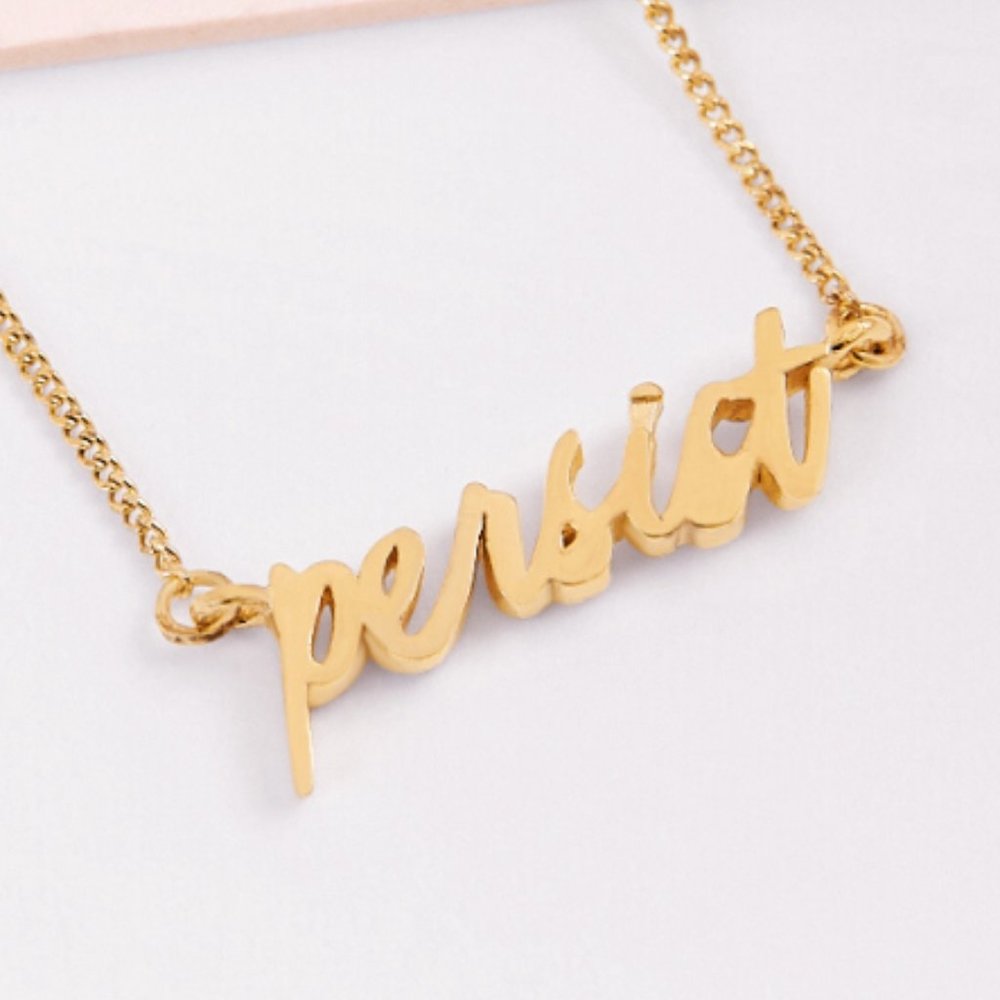🎁 Persist Signature Necklace